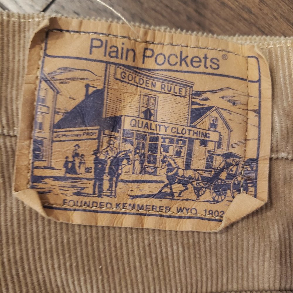 jcpenney Men's Tan Corduroy Jeans - Picture 3 of 7